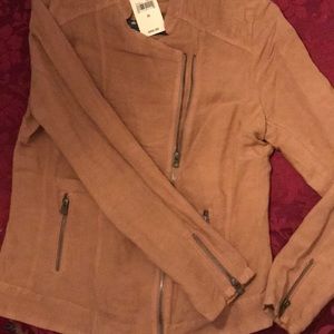 Lucky linen tan jacket